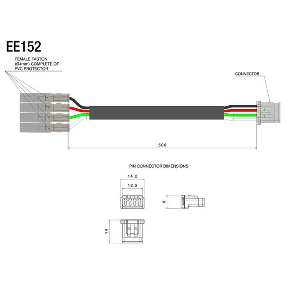 Rizoma resistance kit for rear indicatorRef: rz0686 / ee152h