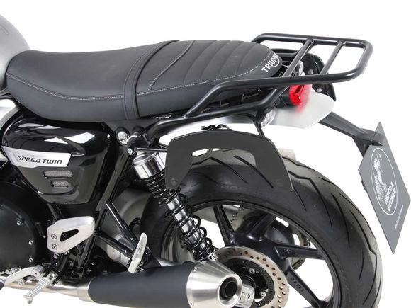 Hepco & Becker tubular luggage rack - blackRef: Hbe06251A / 6587647 01 01