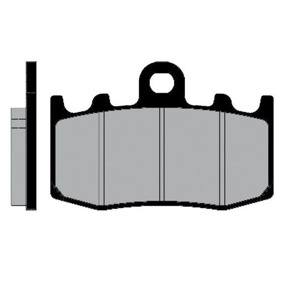 Brenta Sintered Metal Front Brake Pads (ABS-Specific Model Variant)Ref: ft 4123 / ft4123