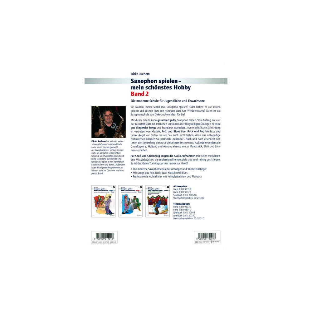 Schott Saxophon Spielen Hobby T