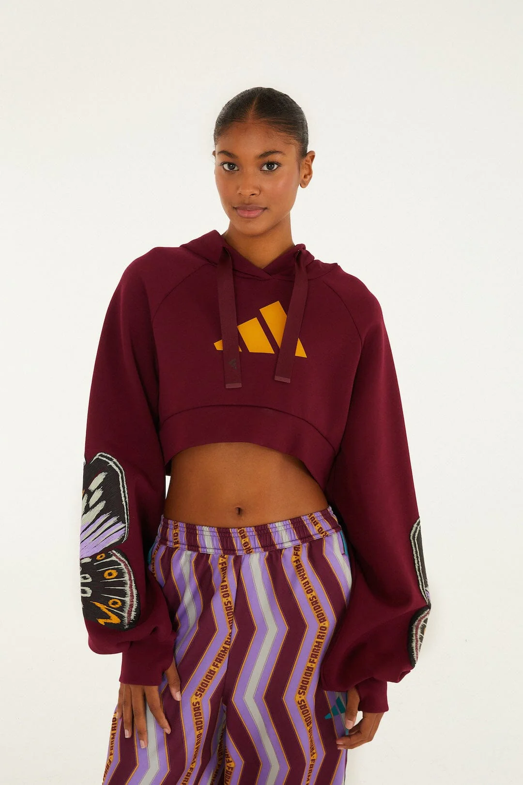 Colorfly Adidas Amazon Red Hoodie