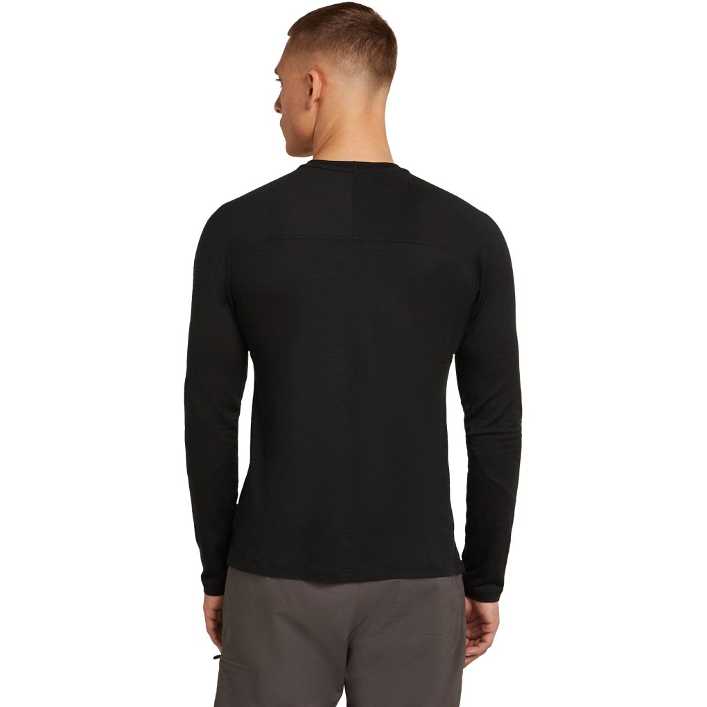 Icebreaker 150 MerinoFine™ Ace Long Sleeve T-Shirt Men - Black