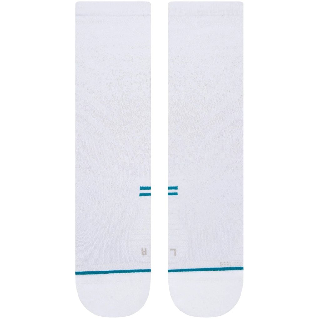 Stance Run Light Crew Socks Unisex - white
