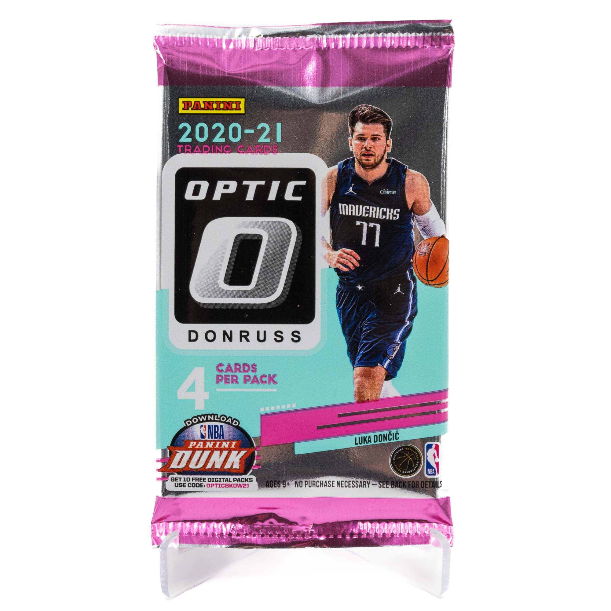 2020/21 Panini Donruss Optic Basketball NBA RETAIL Booster Pack