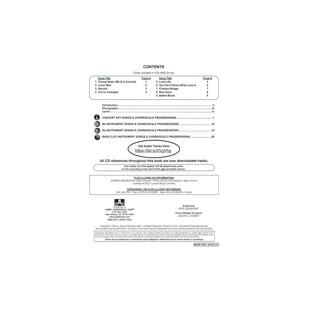 Jamey Aebersold Ballads – Thomann Ireland
