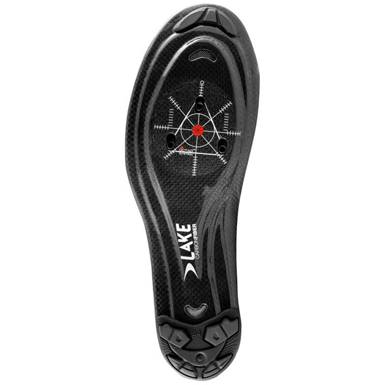 Lake TX223 Air Triathlon Shoes Men - Wide - white/black