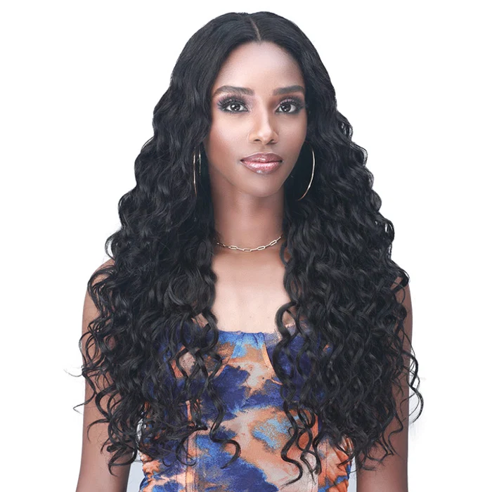 Bobbi Boss Indiremi 100% Virgin Remy Human Hair 13X4 HD Lace Front Wig - MHLF914 DEEP WAVE 26