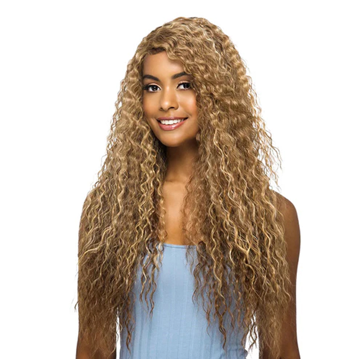 Vivica Fox Human Hair Blend HD Lace Front Wig HBL-Fabia