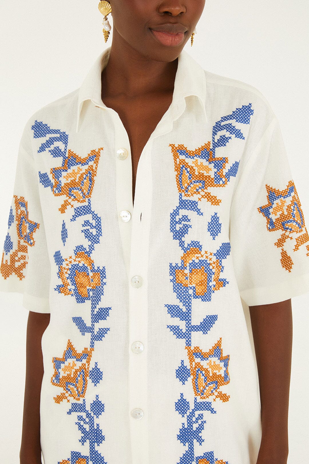 Mica Embroidered Shirt