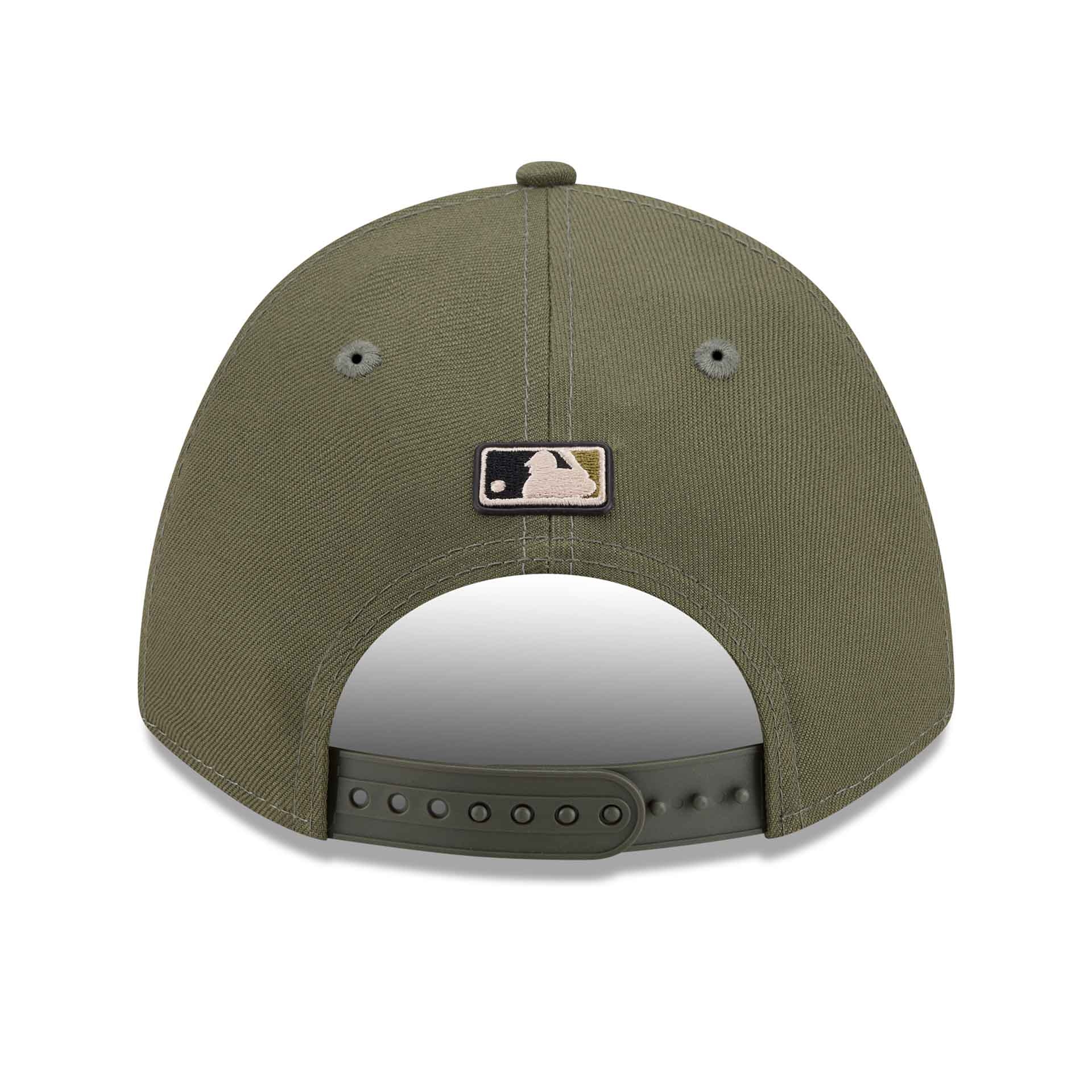 Boston Red Sox 2026 MLB Armed Forces 9FORTY M-Crown A-Frame Adjustable Cap Olive