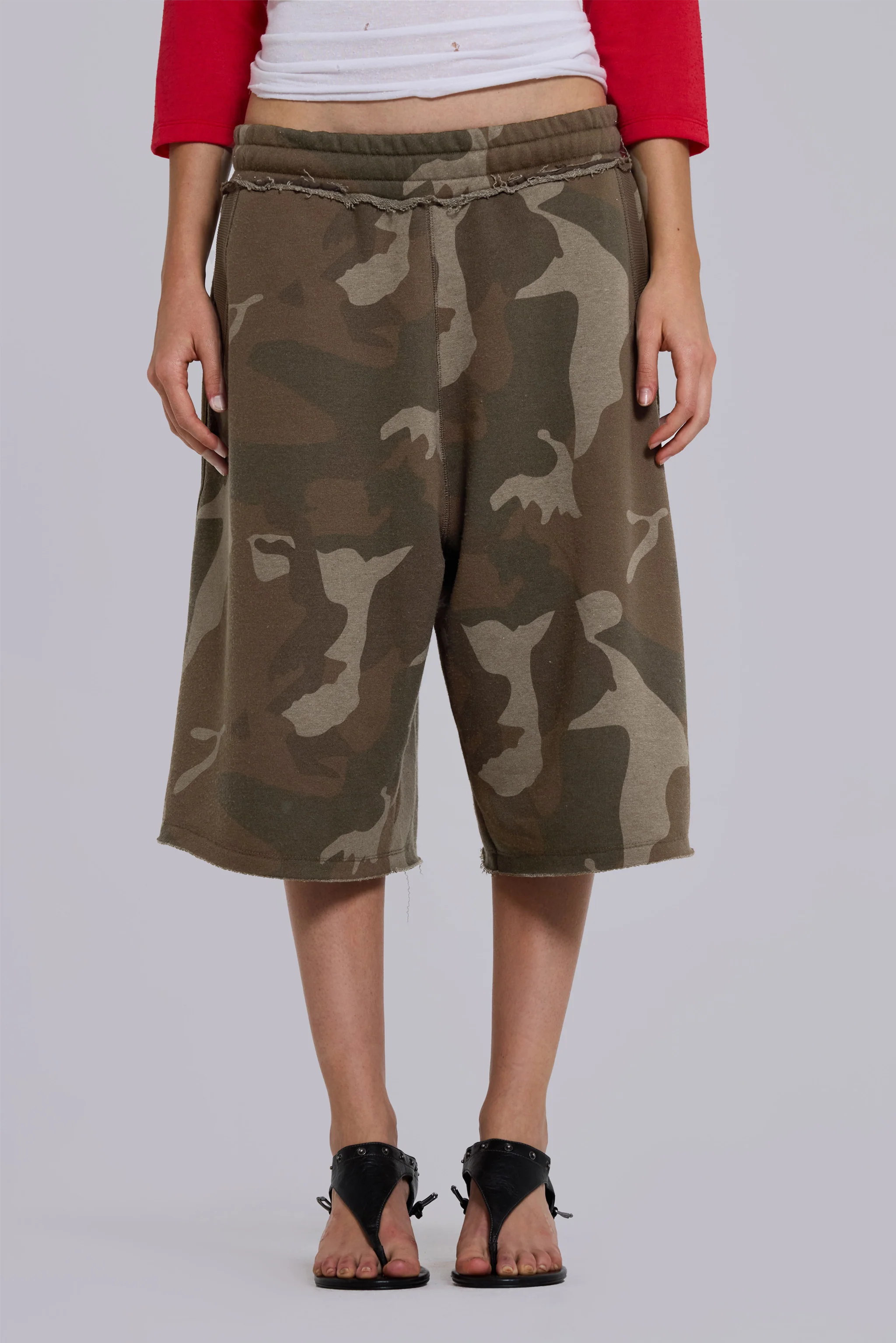 Camo Monster Jogger Shorts