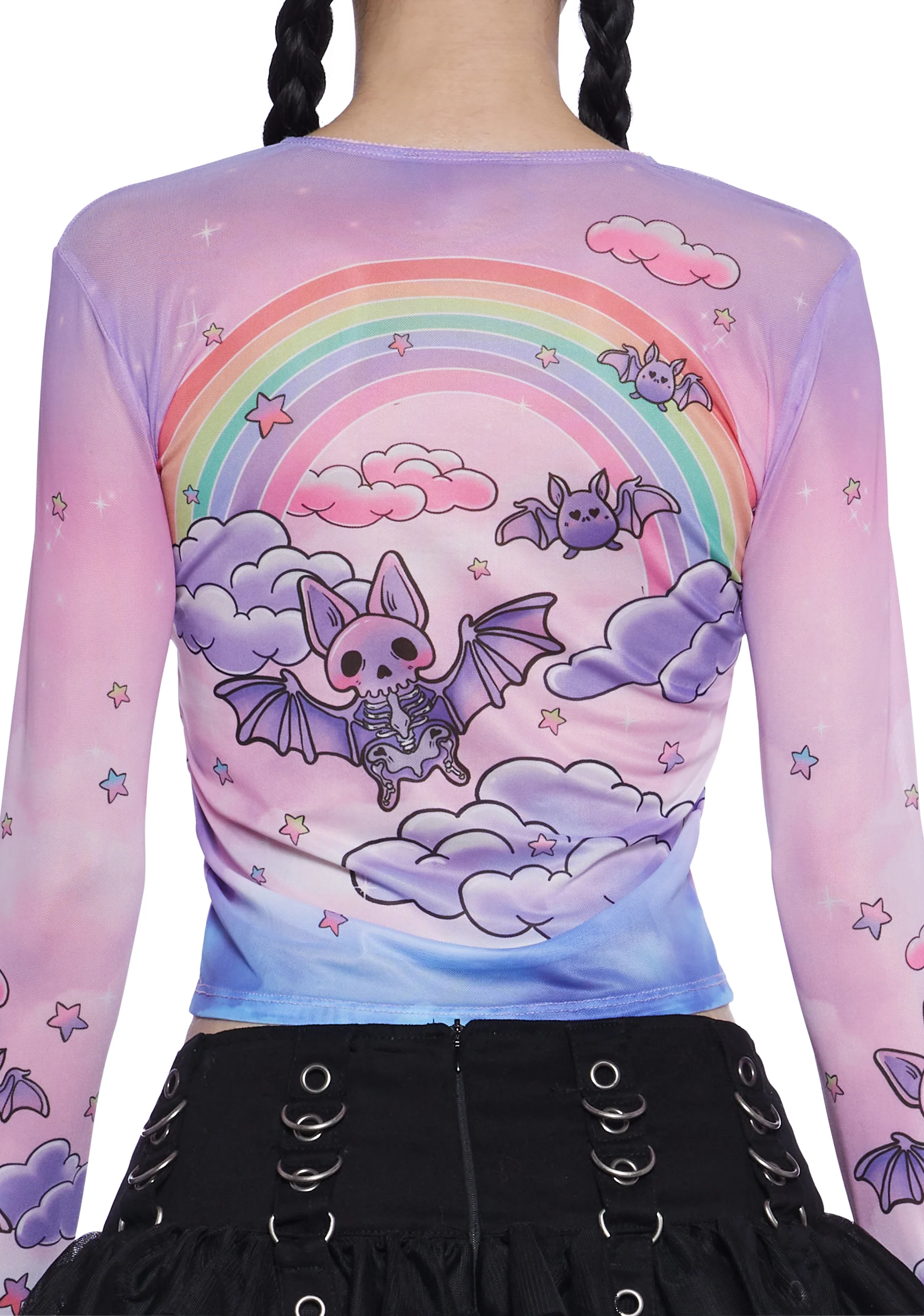 Doomed To Dazzle Long Sleeve Top