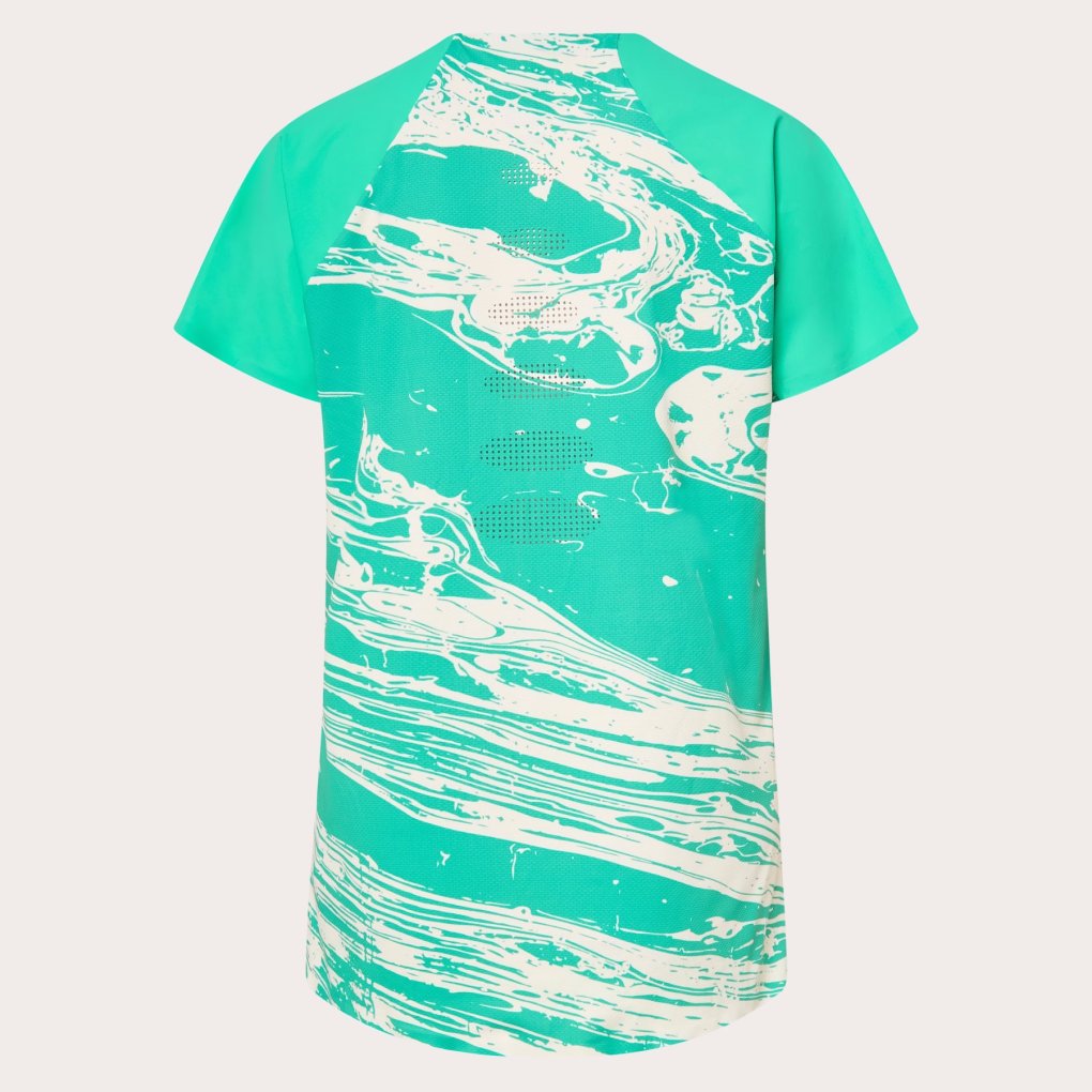 Oakley Seeker Airline Short Sleeve Jersey Women - Duality Swirl Wh/Mt