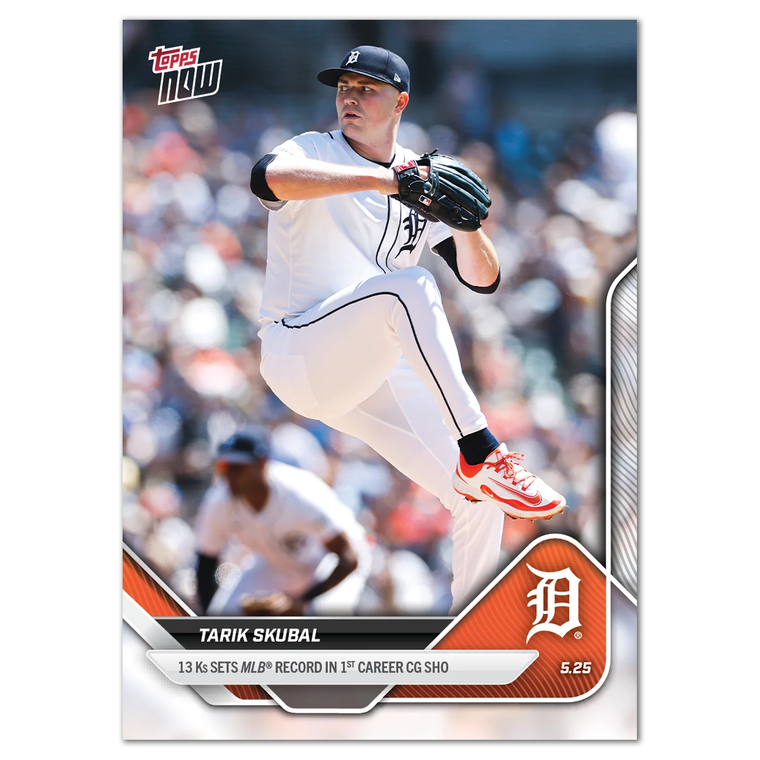 Tarik Skubal - 2025 MLB Topps NOW® - Card 215 - LOOK FOR AUTOS