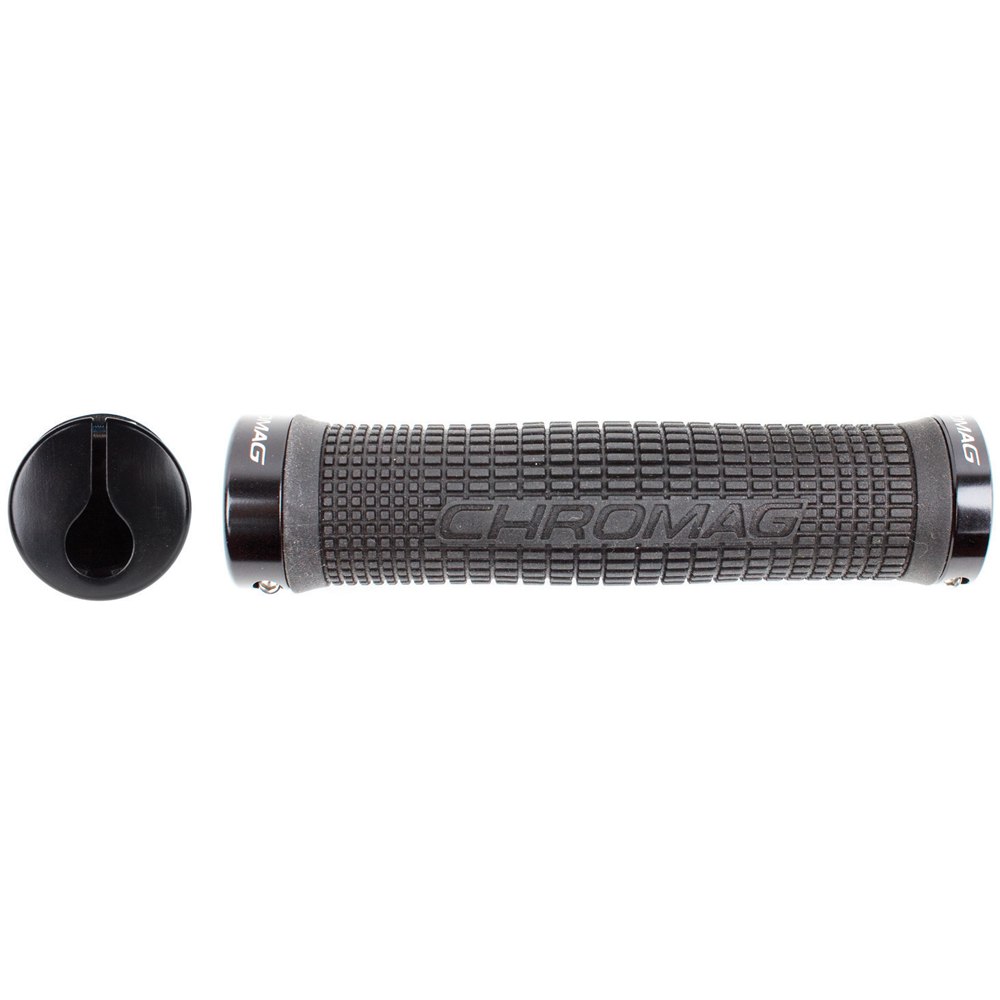 CHROMAG Squarewave Grip Handlebar Grips - black/black