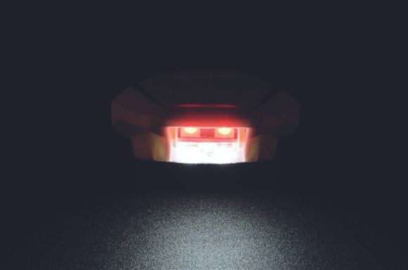 LighTech license plate support LED license plate lighting Python black cover 26mm center distanceRef: LIG0002 / 1083049001