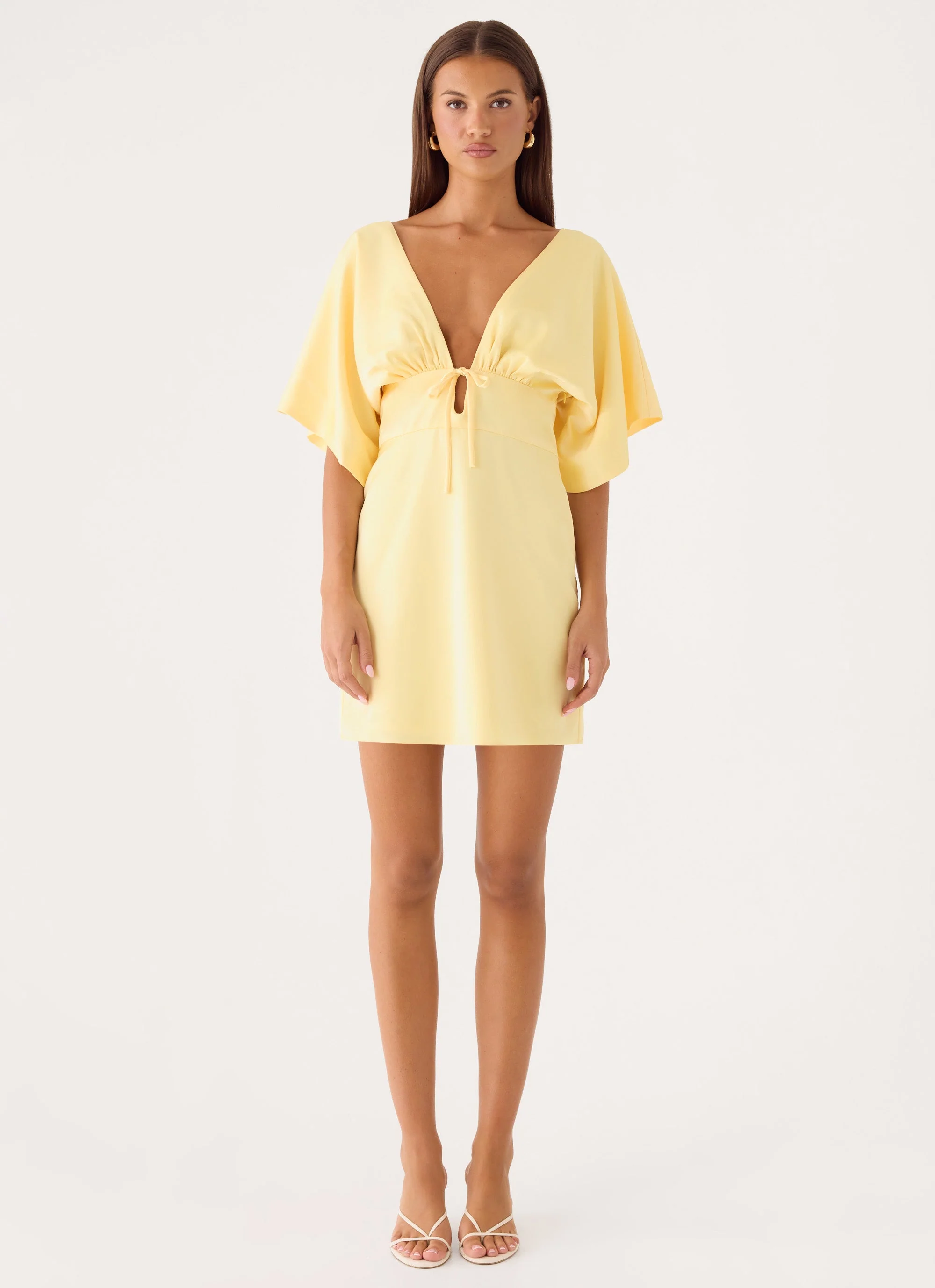 Love On You Mini Dress - Baby Yellow