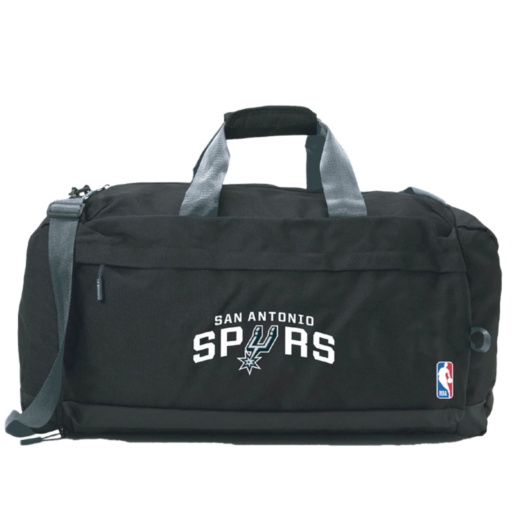 San Antonio Spurs NBA Duffle Bag Black
