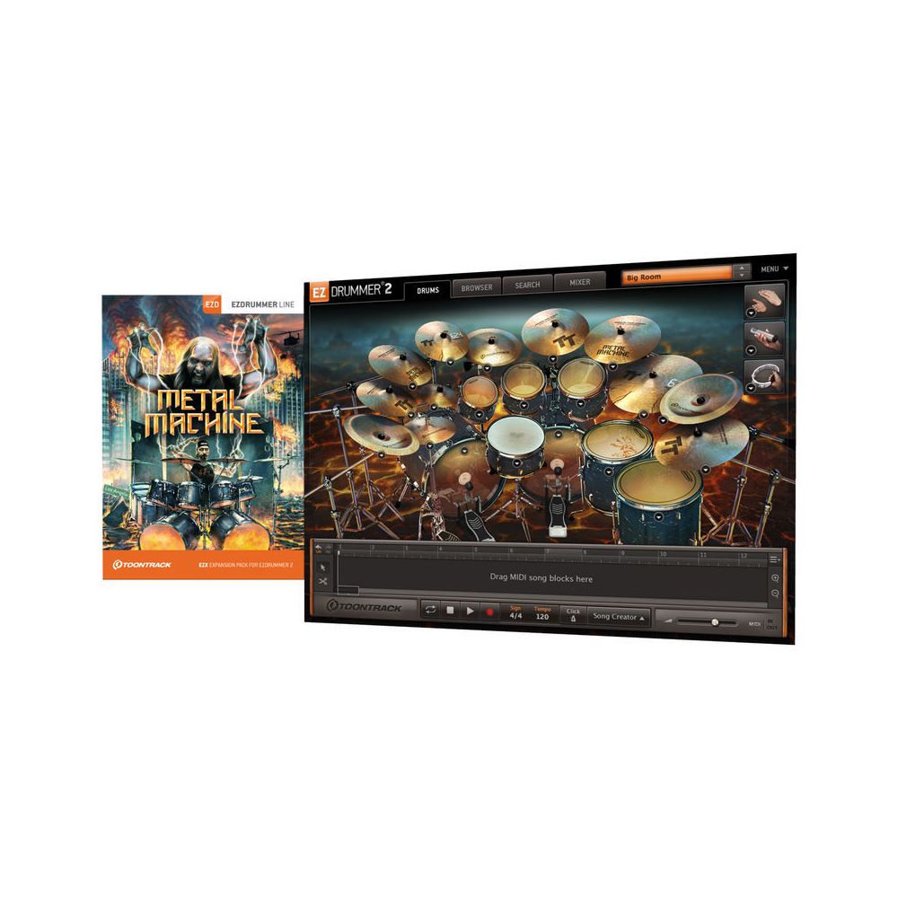 Toontrack EZX Metal Machine – Thomann Ireland
