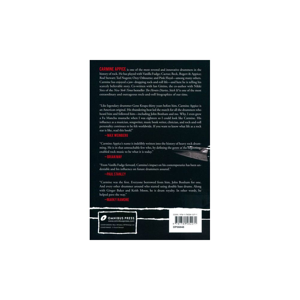 Omnibus Press Carmine Appice Stick It – Thomann Ireland