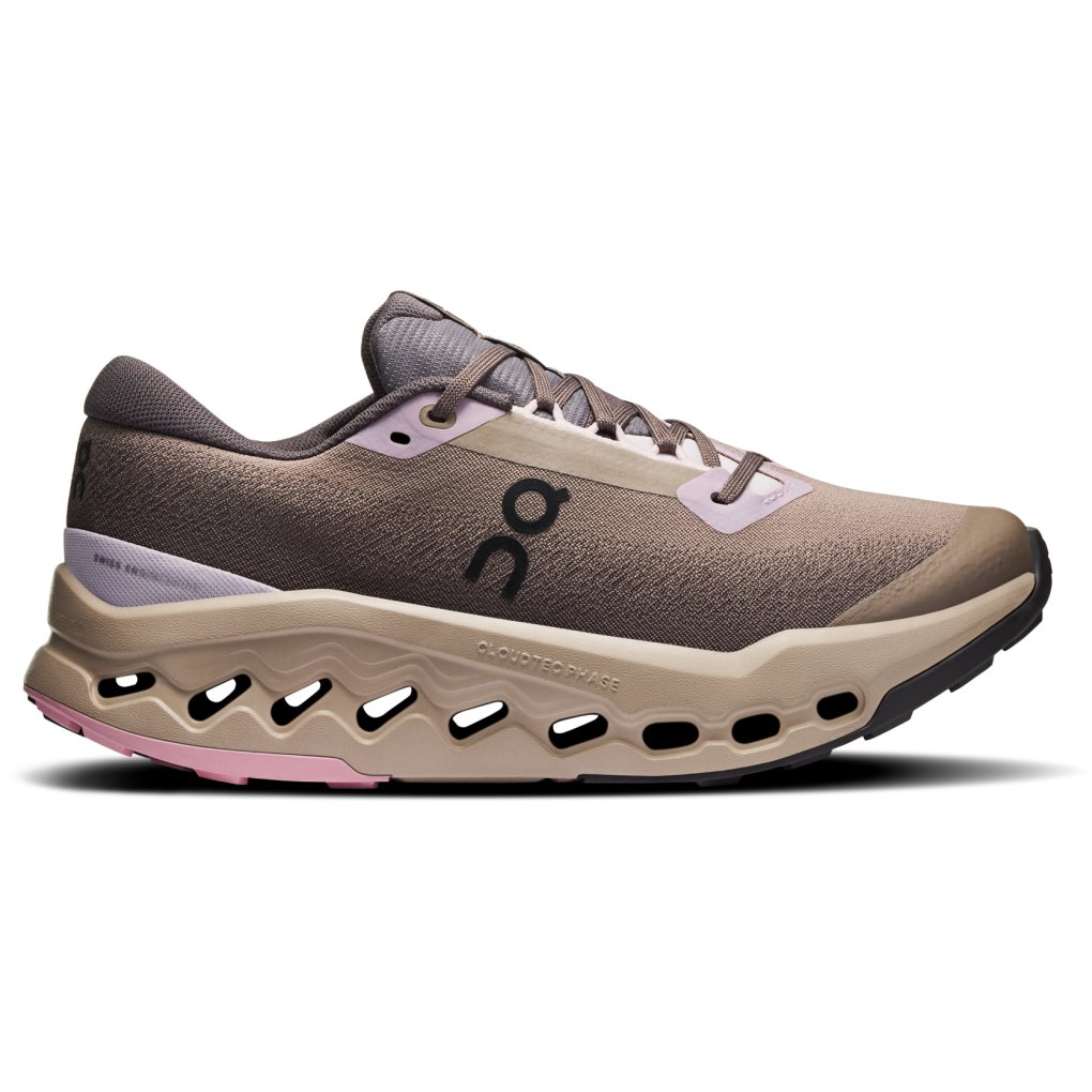On Cloudsurfer Trail 2 Waterproof Running Shoes Women - Cinder | Desert