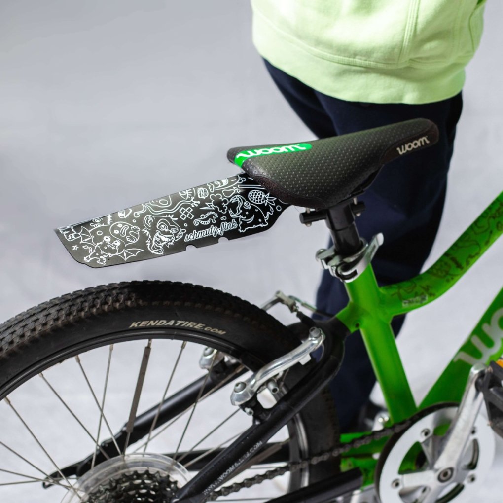 rie:sel design schmutz:fink Fender for Children Saddles - doodle