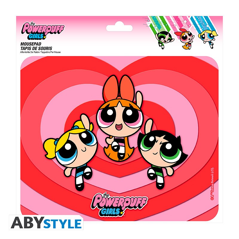 POWERPUFF GIRLS Flexible mousepad Blossom, Bubbles & Buttercup