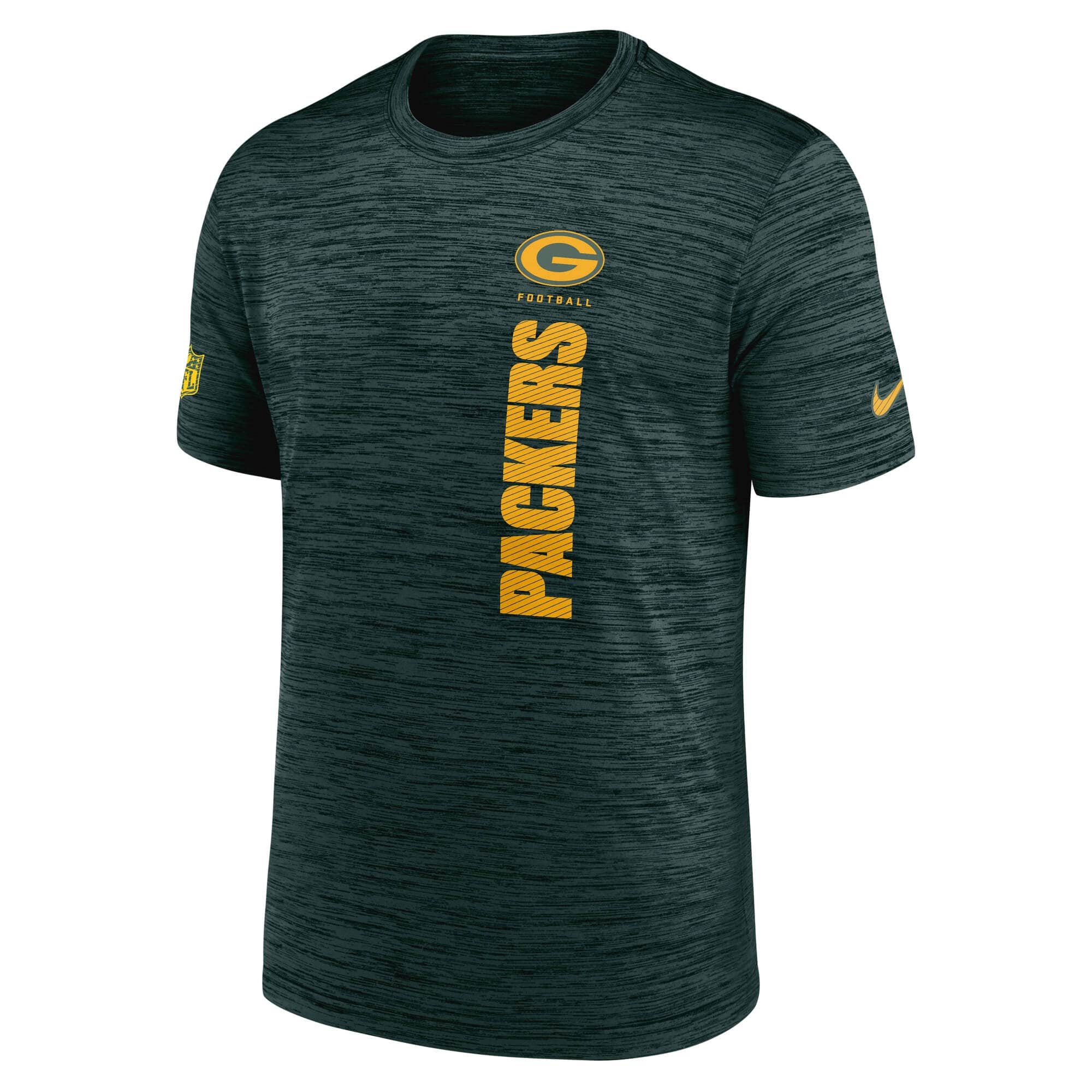 Green Bay Packers 2024 NFL Sideline Nike Velocity Performance T-Shirt Green