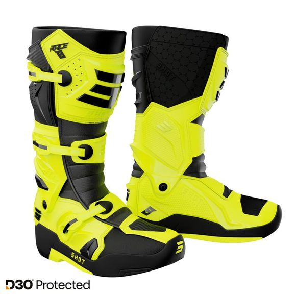 Cross Shot Race 8 2025 - Black / YellowRef: SO2898