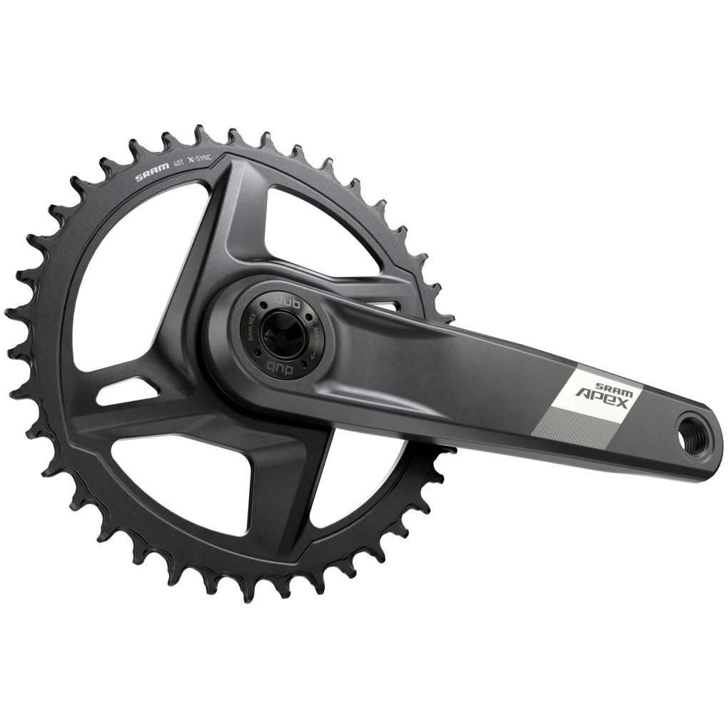 SRAM Apex 1 Crankset - DUB | 1x12-speed | D1 - for Cannondale Ai