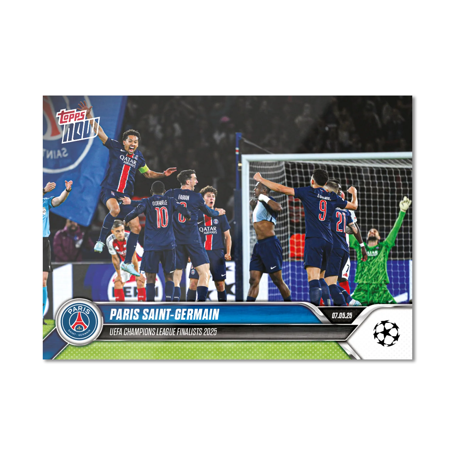 Paris Saint-Germain - 2024-25 UCL Topps NOW® - Card 157