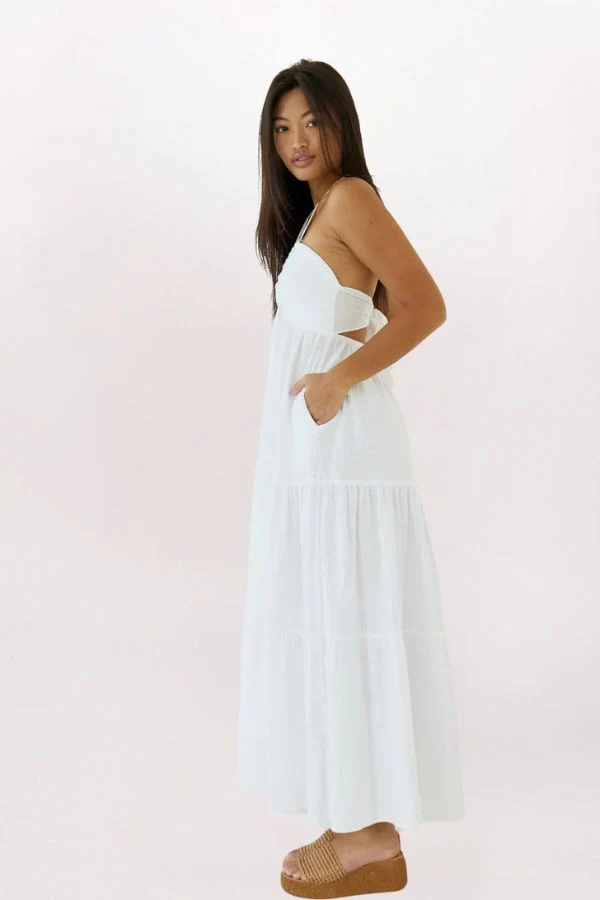 HALTER MAXI DRESS
