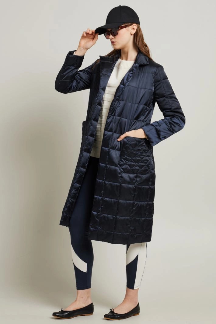 Padded coat - BLUE