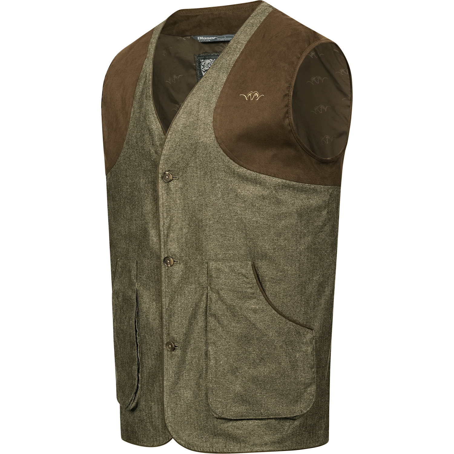 Wing Vest Vintage Men (Olive Mélange\/Black)