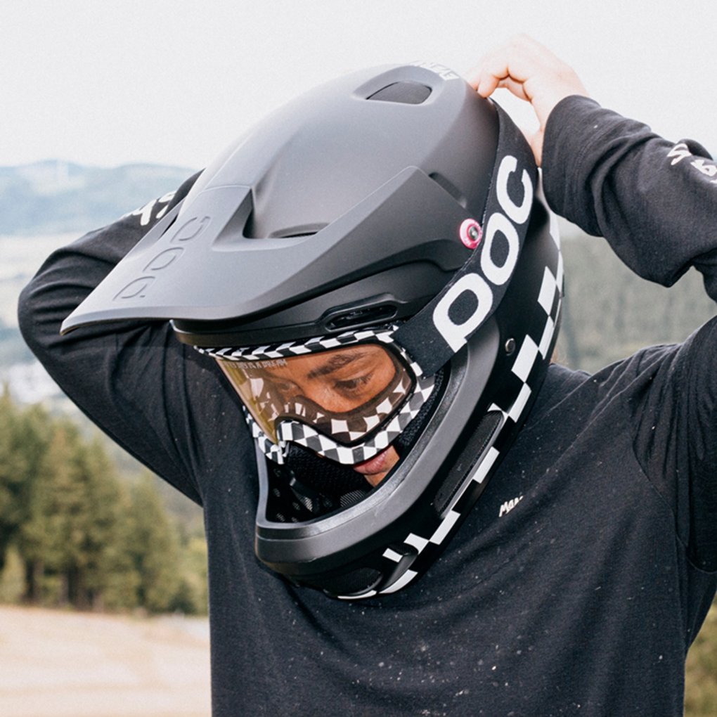 POC Coron Air MIPS Helmet - Robin Goomes Edition - 8898 Goomes Checkers