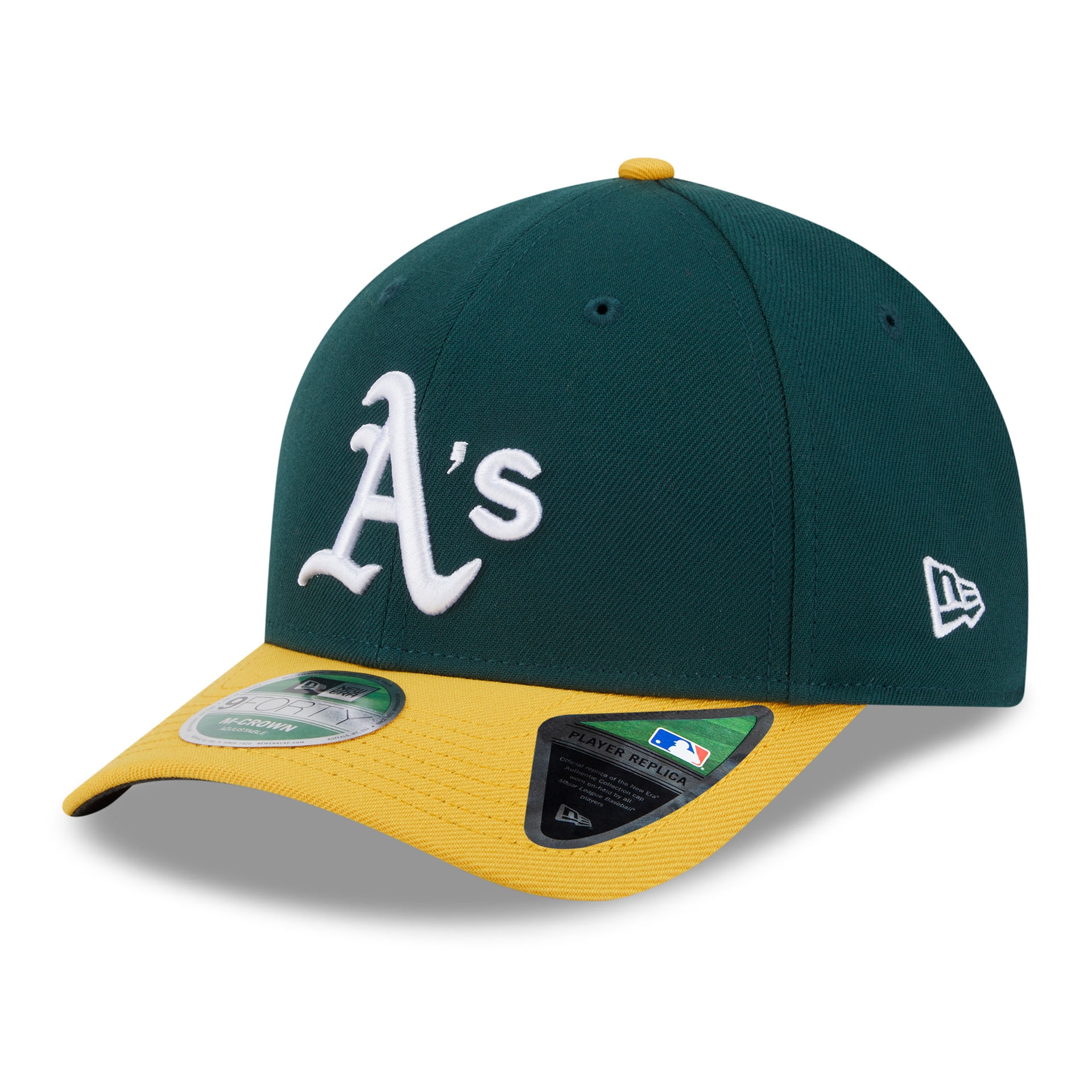 Athletics MLB Player Replica 9FORTY M-Crown Snapback Cap Game