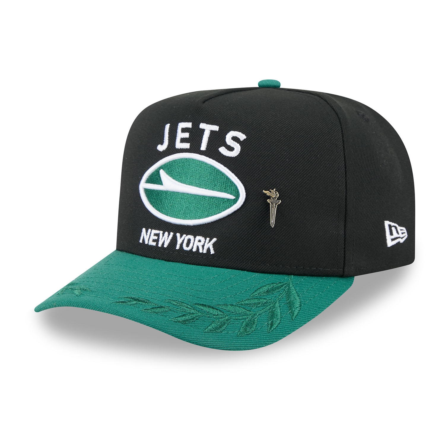 New York Jets 2025 NFL Draft New Era 59FIFTY A-Frame Fitted Cap Black