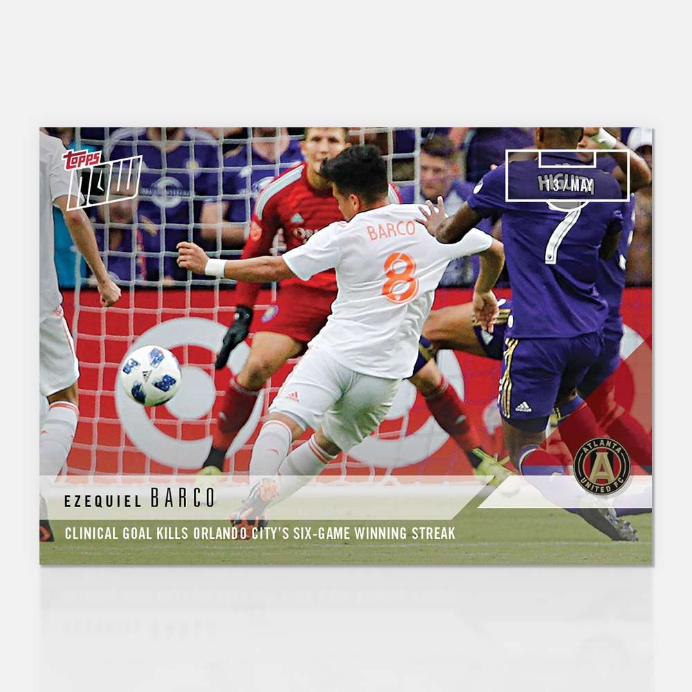 Ezequiel Barco MLS TOPPS NOW® Card 34 - Print Run: 104