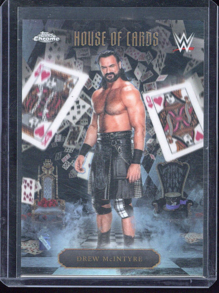 2026 Topps Chrome Drew McIntyre House of Cards #HOC-16
