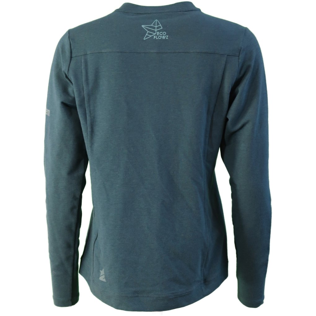 Zimtstern EcoFlowz Longsleeve MTB-Shirt Women - deep teal