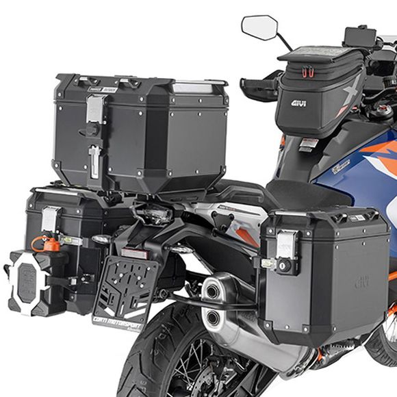 Givi PL ONE FIT SUPPLY SUPPLY MONOKEY CAM -SIDE TREKKER OUTBACK - BlackRef: PLO7713CAM