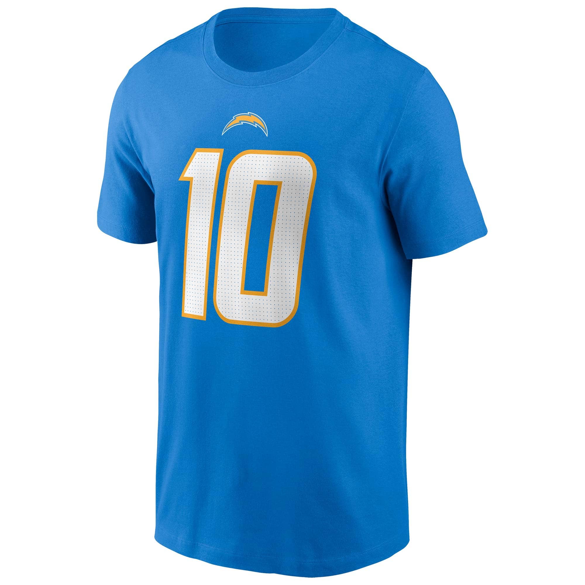 Justin Herbert #10 Los Angeles Chargers Nike Player NFL T-Shirt Blue