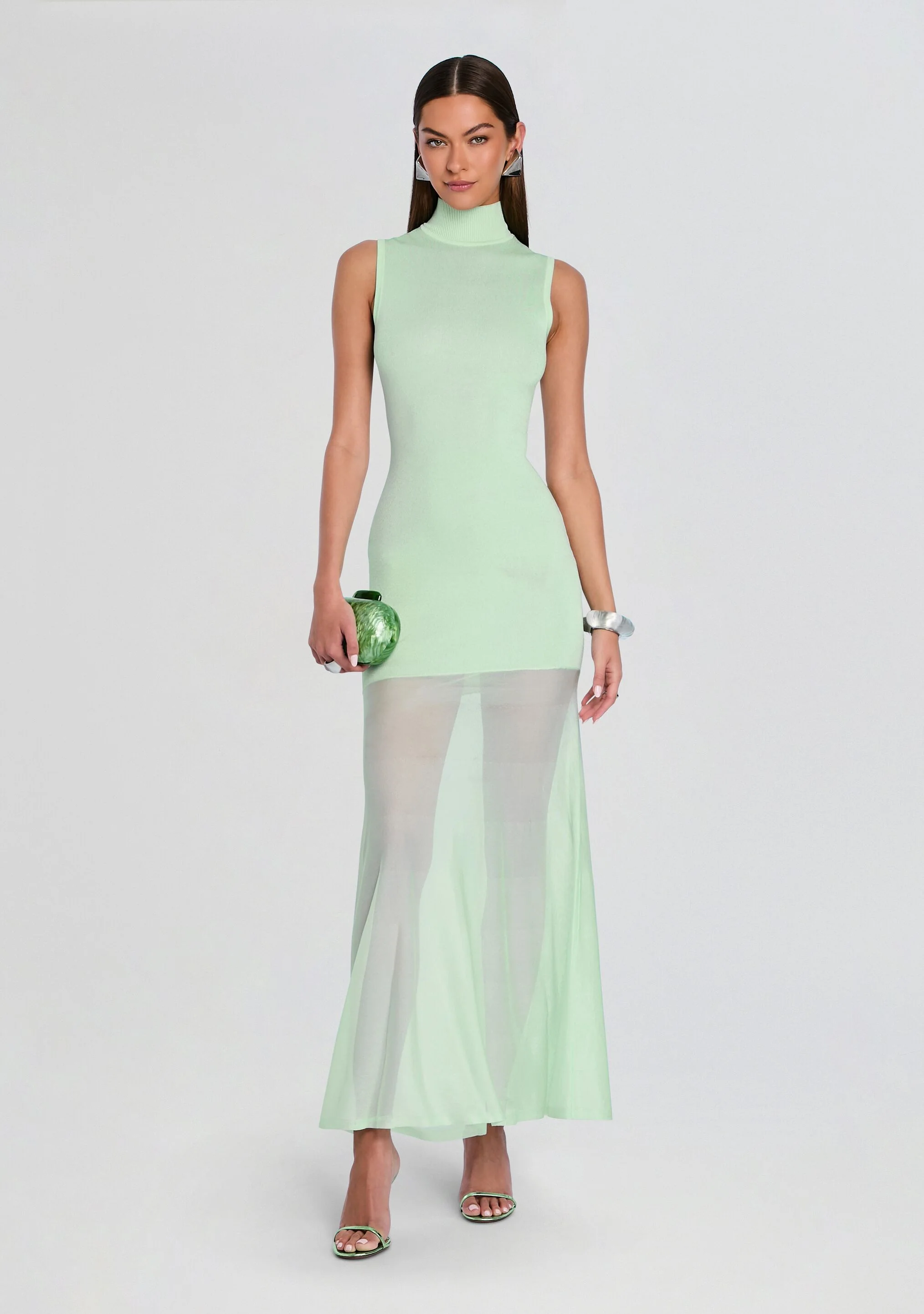 Amine Knit Maxi Dress