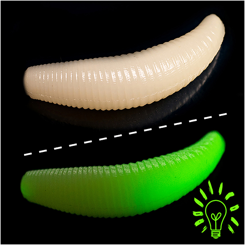 Trout Jara Soft Plastic bait Bruchi (033, Garlic, Bubblegum)