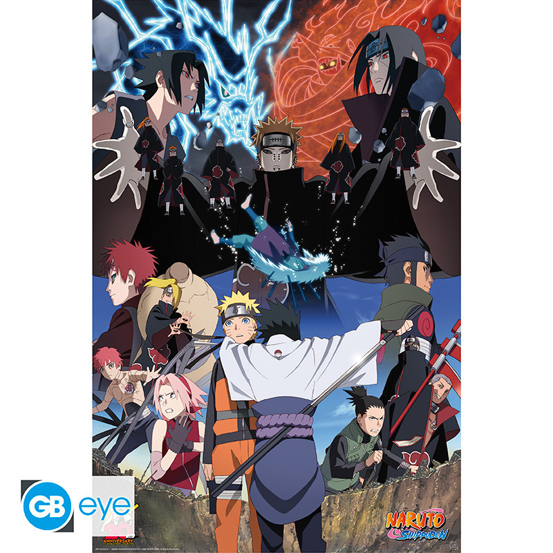 NARUTO SHIPPUDEN Poster Maxi 91.5x61 Rivals