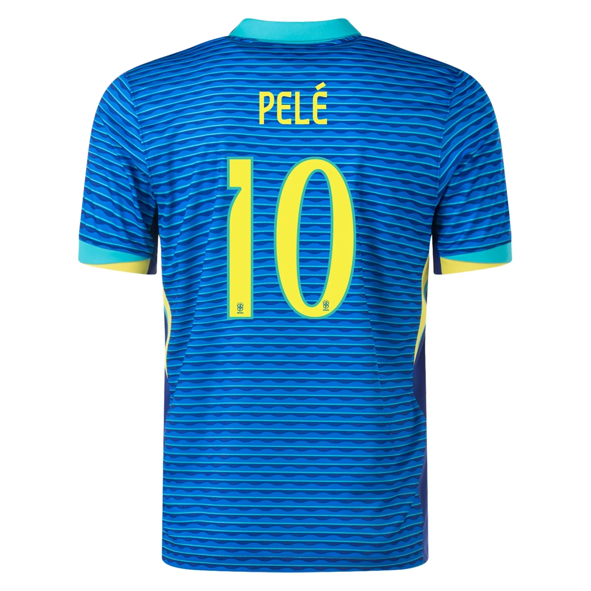 Mens Brazil Pele Away Jersey 24/25 (Soar/Dynamic Yellow)