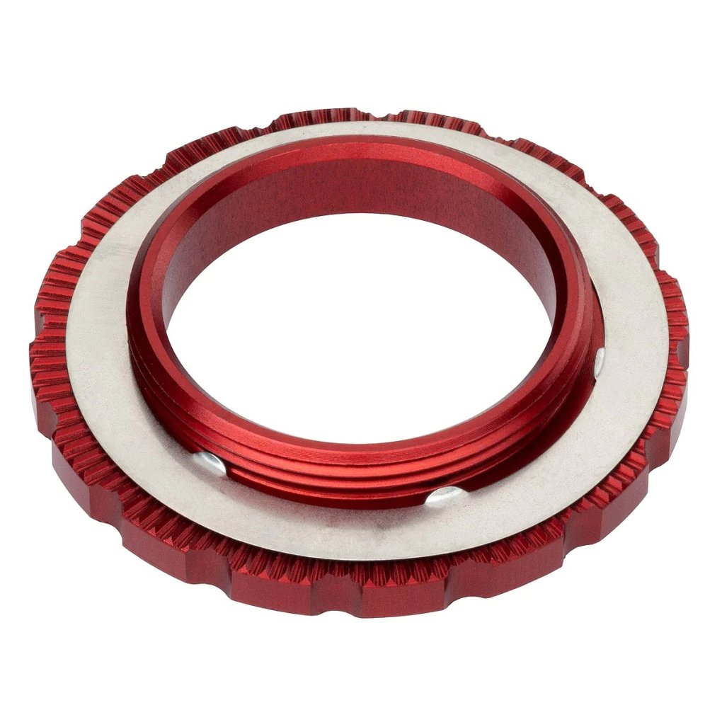 Wolf Tooth Centerlock Lockring - External Spline - red