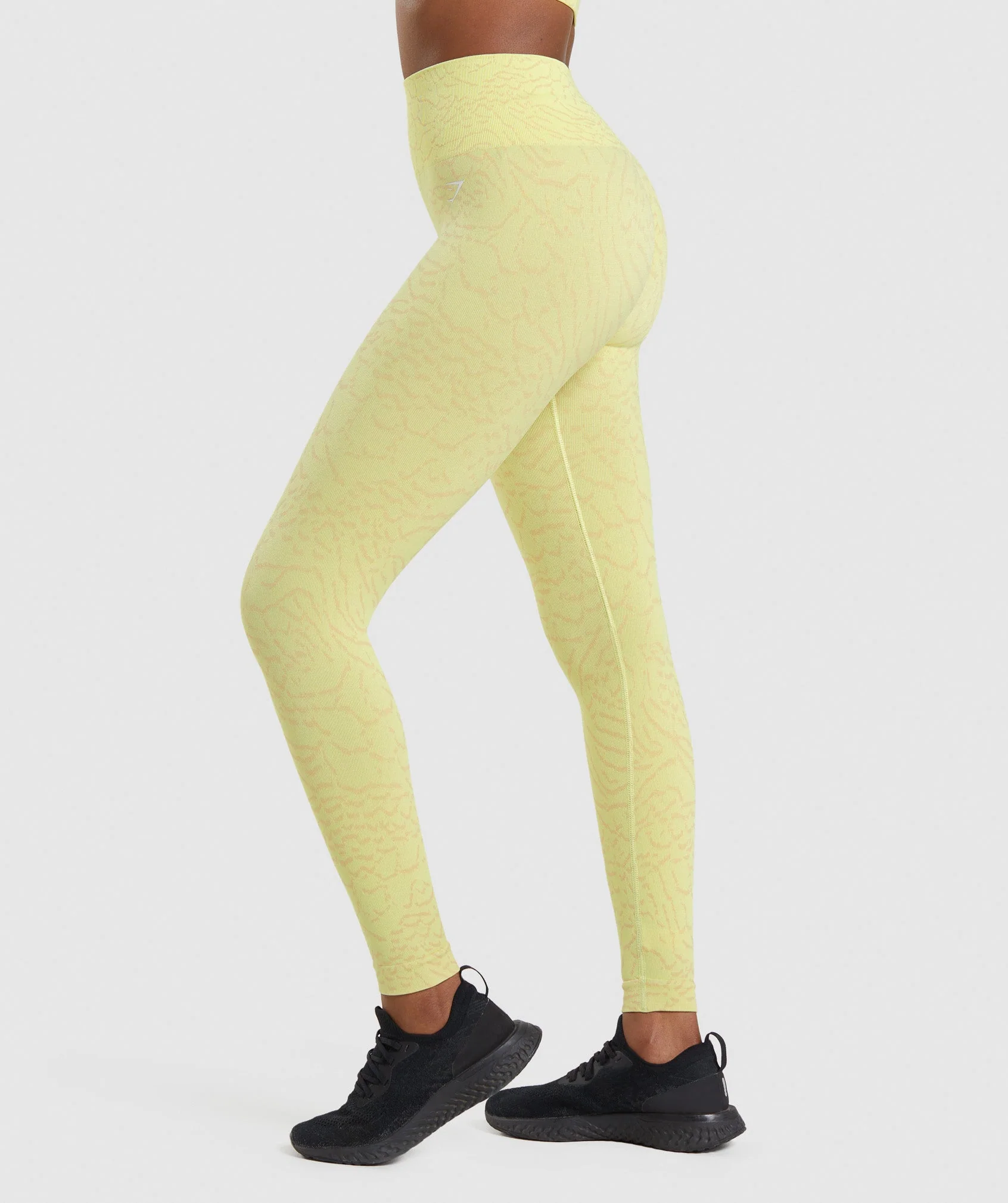 Adapt Animal Seamless Leggings Firefly Yellow
