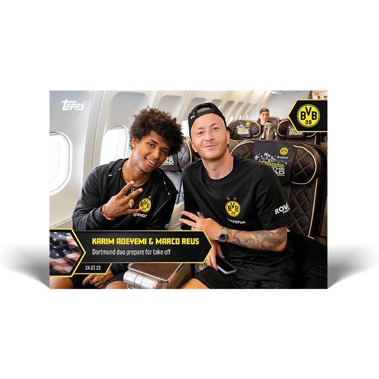 Topps UK - BVB Stars Ready for take off - BVB TOPPS NOW® Card #002