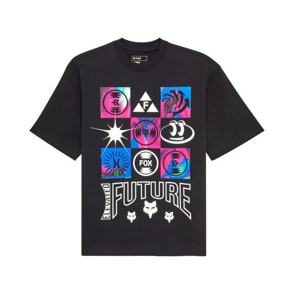 T -shirt Short sleeves Fox Image COSMO MW Oversized - BlackRef: FX6225